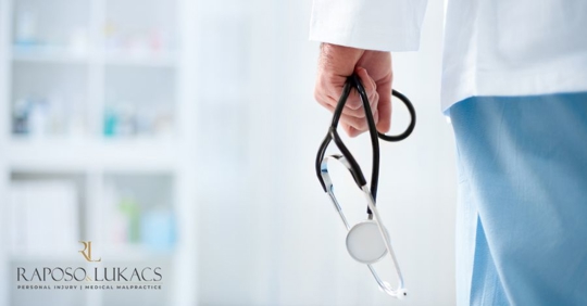 medical professional holding stethoscope
